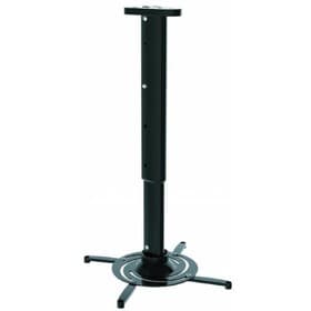 Кронштейн для проектора Cactus CS-VM-PR-05L-BK, настенный, потолочный, до 10 кг, поворот-наклон, чёрный