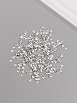 Звездочки для декора, металлические, 300 шт., 0.6×0.6 см