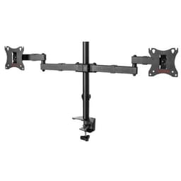 Кронштейн ARM Media LCD-T04 для двух мониторов, наклонно-поворотный, 15"-32", до 2×7 кг, чёрный