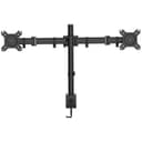 Кронштейн Cactus CS-VM-D29-BK, для 2-х мониторов, 13"-27", наклон-поворот, до 8 кг, чёрный