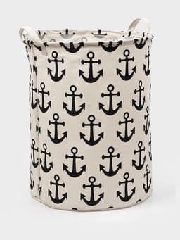 Корзина для белья Доляна «Якорь», 40×40×48.5 см, МИКС