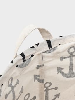 Корзина для белья Доляна «Якорь», 40×40×48.5 см, МИКС