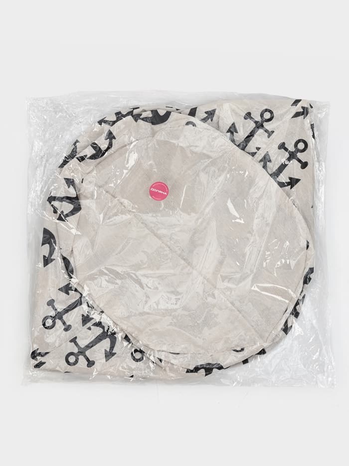 Корзина для белья Доляна «Якорь», 40×40×48.5 см, МИКС