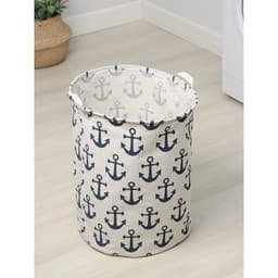 Корзина для белья Доляна «Якорь», 40×40×48.5 см, МИКС