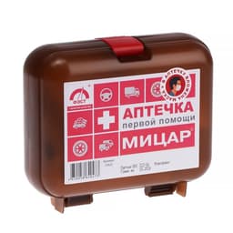 Автомобильная аптечка первой помощи №1 «Мицар», дорожная, футляр 5М