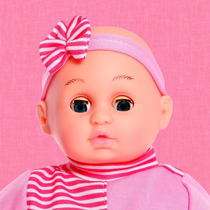 Пупс мягконабивной «Саша» звуковые эффекты, в костюме, цвета МИКС