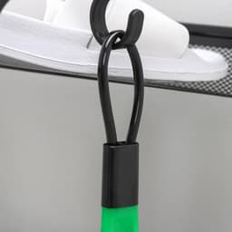 Ложка для обуви Доляна, с петелькой, 30×4 см, 17.4 см, зелёная