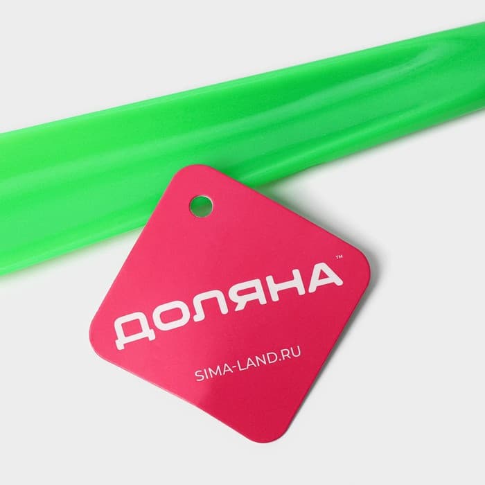 Ложка для обуви Доляна, с петелькой, 30×4 см, 17.4 см, зелёная