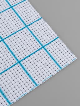 Канва для вышивания, в клетку, №11, 30×20 см, белая