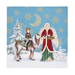 Скатерть на стол с салфетками «Этель» Christmas time: скатерть 150×110 см ±3 см с ГМВО, салфетки 40×40 см - 4 шт.