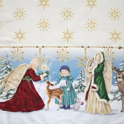 Скатерть на стол с салфетками «Этель» Christmas time: скатерть 150×110 см ±3 см с ГМВО, салфетки 40×40 см - 4 шт.