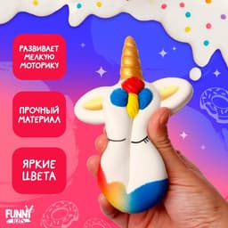 Антистресс сквиш мялка Funny toys «Единорог», пончик