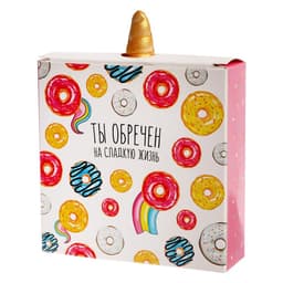 Антистресс сквиш мялка Funny toys «Единорог», пончик