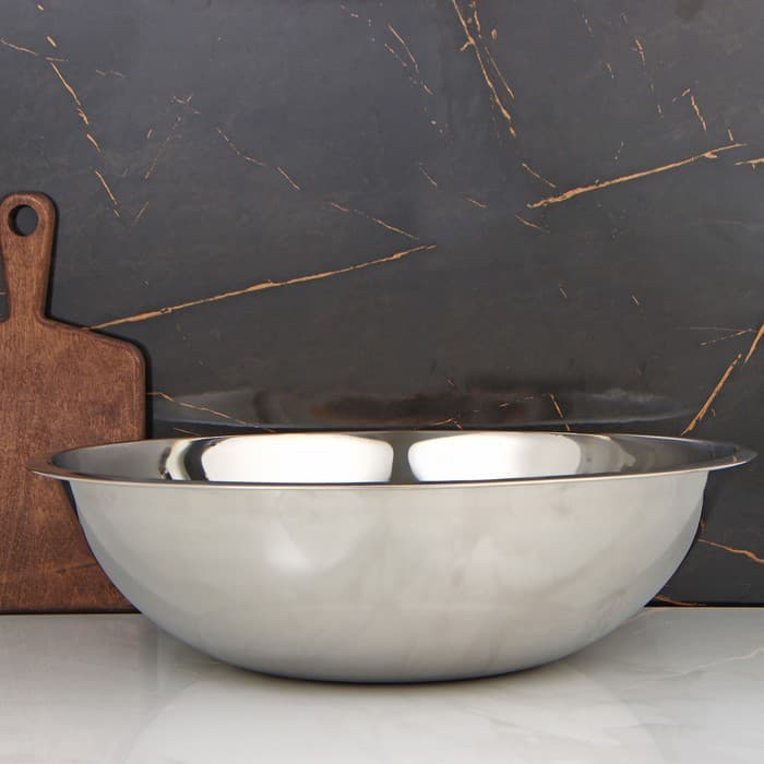 Таз Катунь, 17 л, d=50 см, h=14 см, нержавеющая сталь