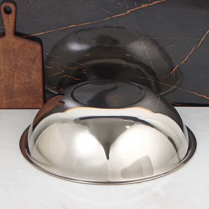 Таз Катунь, 17 л, d=50 см, h=14 см, нержавеющая сталь