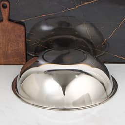 Таз Катунь, 17 л, d=50 см, h=14 см, нержавеющая сталь