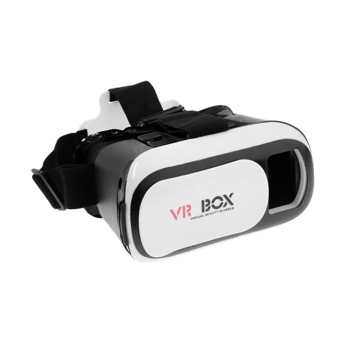 3D Очки виртуальной реальности Luazon VR-2, смартфоны до 6.5" (75×160 мм), чёрно-белые