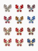 Брошь «Ассорти», бабочек порхающих, МИКС