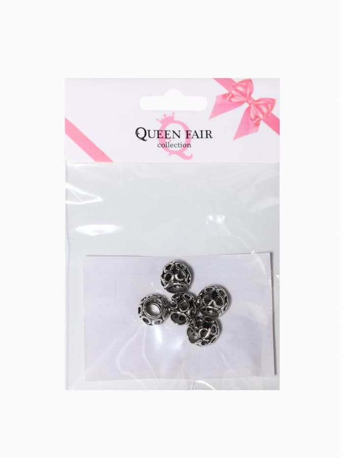 Шарм разделитель для бусин «Бесконечность», цвет серебро