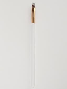 Кисть для макияжа White, скошенная, 16.5 (± 1) см, белая