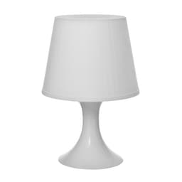 Настольная лампа RISALUX «1340001», 1×E14 15W, белый, d=19.5, высота 28 см