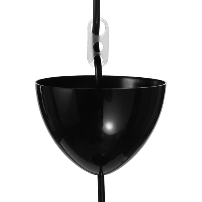 Люстра BayerLux «1342513/1WT», 1хE27 40W, черный/бронза