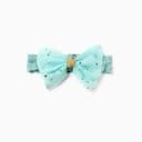 Повязка на голову для девочки «Крошка Я. Бантик», 20 см, бирюзовая