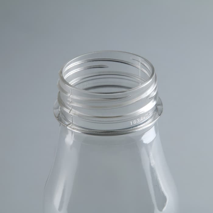 Бутылка одноразовая молочная «Универсал», 300 мл, пластик, с широким горлышком 0.38 см, прозрачная