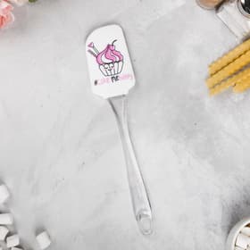 Силиконовая лопатка Cake me happy на формовой подложке, 5 х 24 см