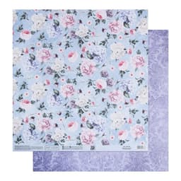 Бумага для скрапбукинга «Нежный букет», 30.5×32 см, 180 г/м²