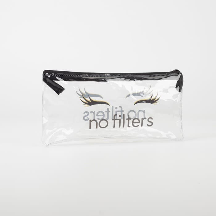 Пенал школьный, плоский, ПВХ, 9.5×20.5 см, No Filters