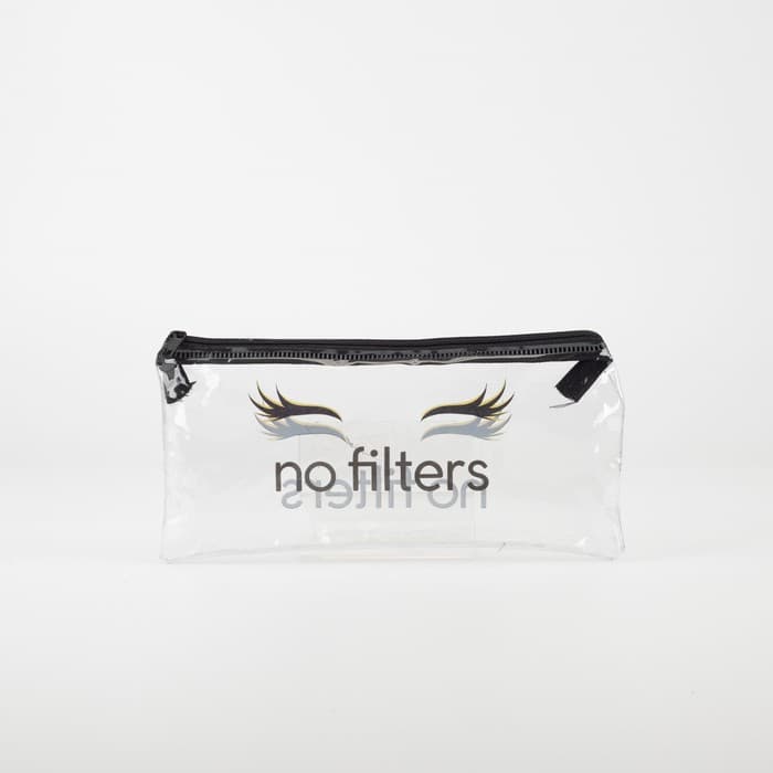 Пенал школьный, плоский, ПВХ, 9.5×20.5 см, No Filters