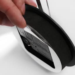 Часы настенные интерьерные «Данбери», 3D, наклейка, бесшумные, плавный ход, от батарейки 1×АА