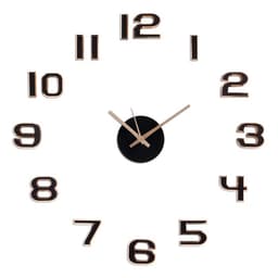 Часы настенные интерьерные «Данбери», 3D, наклейка, бесшумные, плавный ход, d=50 см