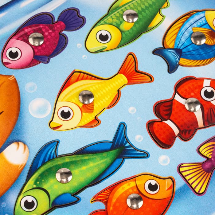 Магнитная рыбалка Лесная мастерская «Кот», головоломка