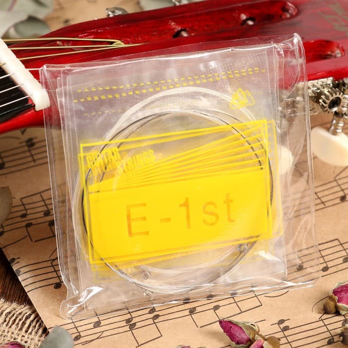 Набор струн для акустической гитары, 6 шт., .28 .35 .6 .8 1 1.25, сталь, медная обмотка