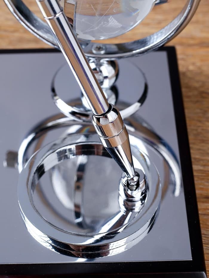 Набор настольный, органайзер 4 в 1 с визитницей, черное дерево