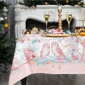 Скатерть на стол с салфетками «Этель» Pink magic: скатерть 150×110 см ±3 см с ГМВО, салфетки 40×40 см - 4 шт.