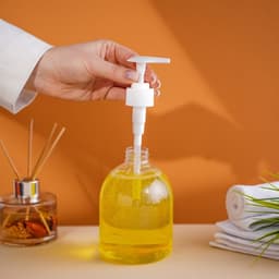 Дозатор для жидкого мыла Доляна, 500 мл, 8.5×17 см, прозрачный