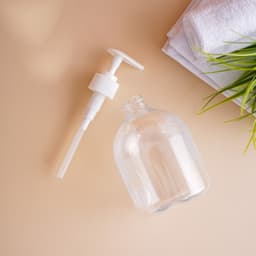 Дозатор для жидкого мыла Доляна, 500 мл, 8.5×17 см, прозрачный