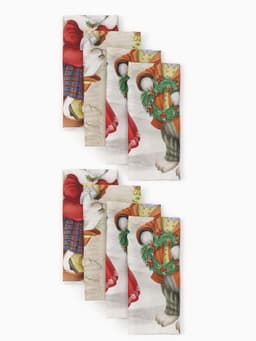 Кухонный набор новогодний «Этель» Winter holidays: скатерть 150×180 см ±3 см с ГМВО, салфетка 40×40 см - 8 шт.