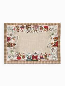 Кухонный набор новогодний «Этель» Winter holidays: скатерть 150×180 см ±3 см с ГМВО, салфетка 40×40 см - 8 шт.