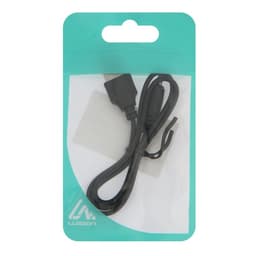 Кабель универсальный Luazon, разъём 3.5 - USB, 0.5 м, чёрный