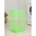 Корзина для белья складная Доляна, 34×34×56 см, МИКС