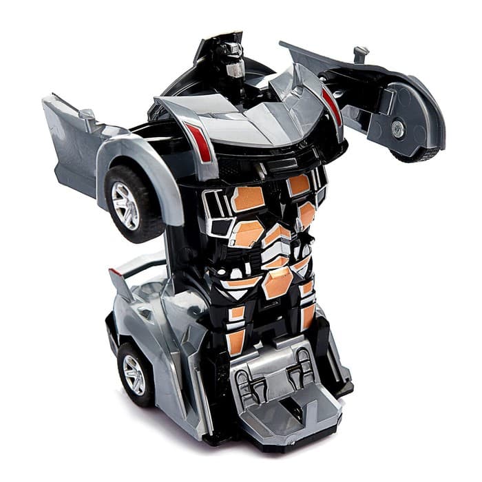 Робот инерционный «Спорткар», трансформируется автоматически, цвета МИКС
