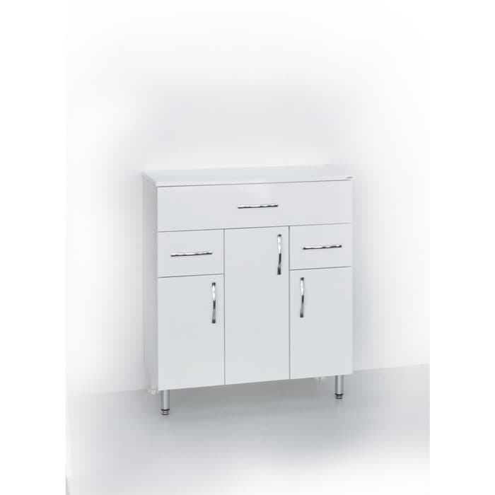 Комод для ванной комнаты, 306×700×800 мм, цвет белый