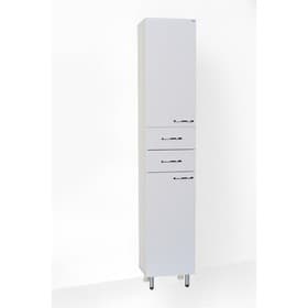 Шкаф - пенал для ванной комнаты 300, 300×292×1900 мм, цвет белый