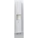 Пенал для ванной комнаты «Лилия 400», 400×292×1900 мм, цвет белый