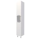 Пенал для ванной комнаты «Модерн 300», с корзиной для белья, 300×292×1900 мм, цвет белый