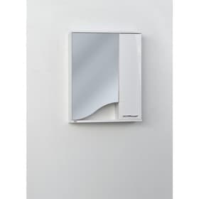 Зеркало – шкаф для ванной комнаты «Азалия 55», 550×150×700 мм, цвет белый